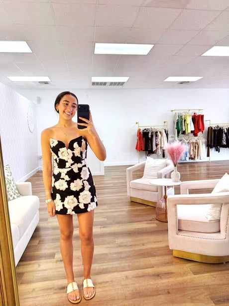 Elliatt Margaux Dress try-on photo