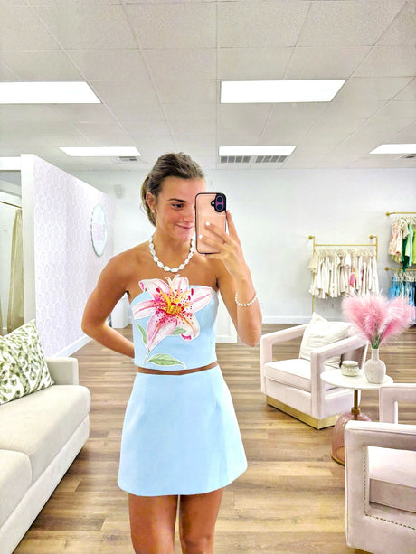 Lily Rising Skort Set try-on photo