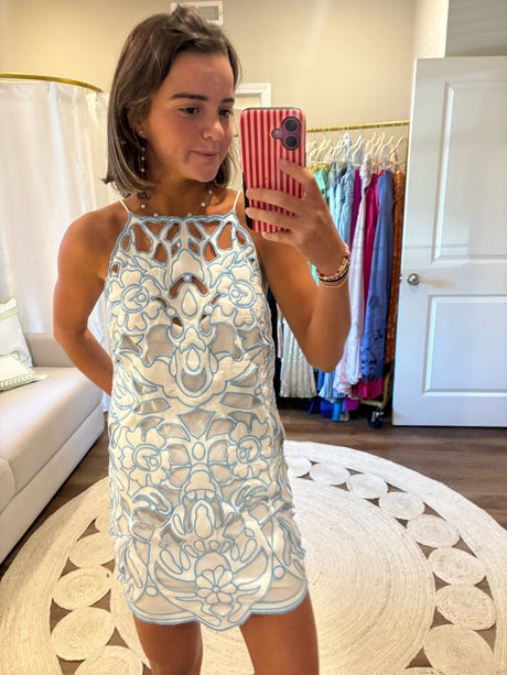 Arrange Floral Cutwork Mini try-on photo