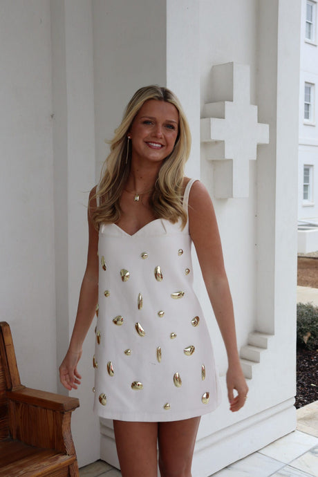 Alexis Larsen Dress- White try-on photo