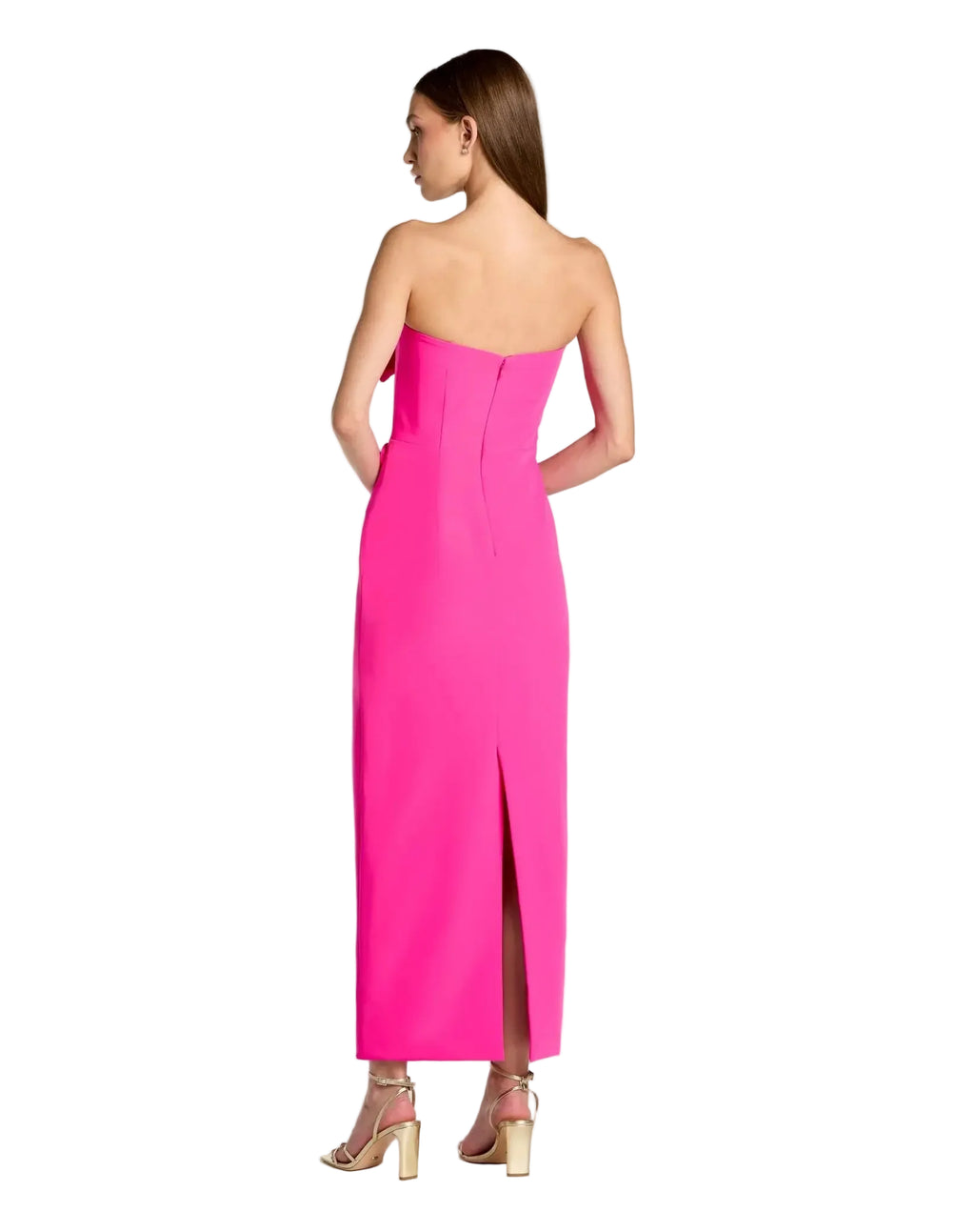 Mac Duggal Strapless Crepe Gown
