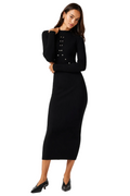 Black Midi Sweater Dress