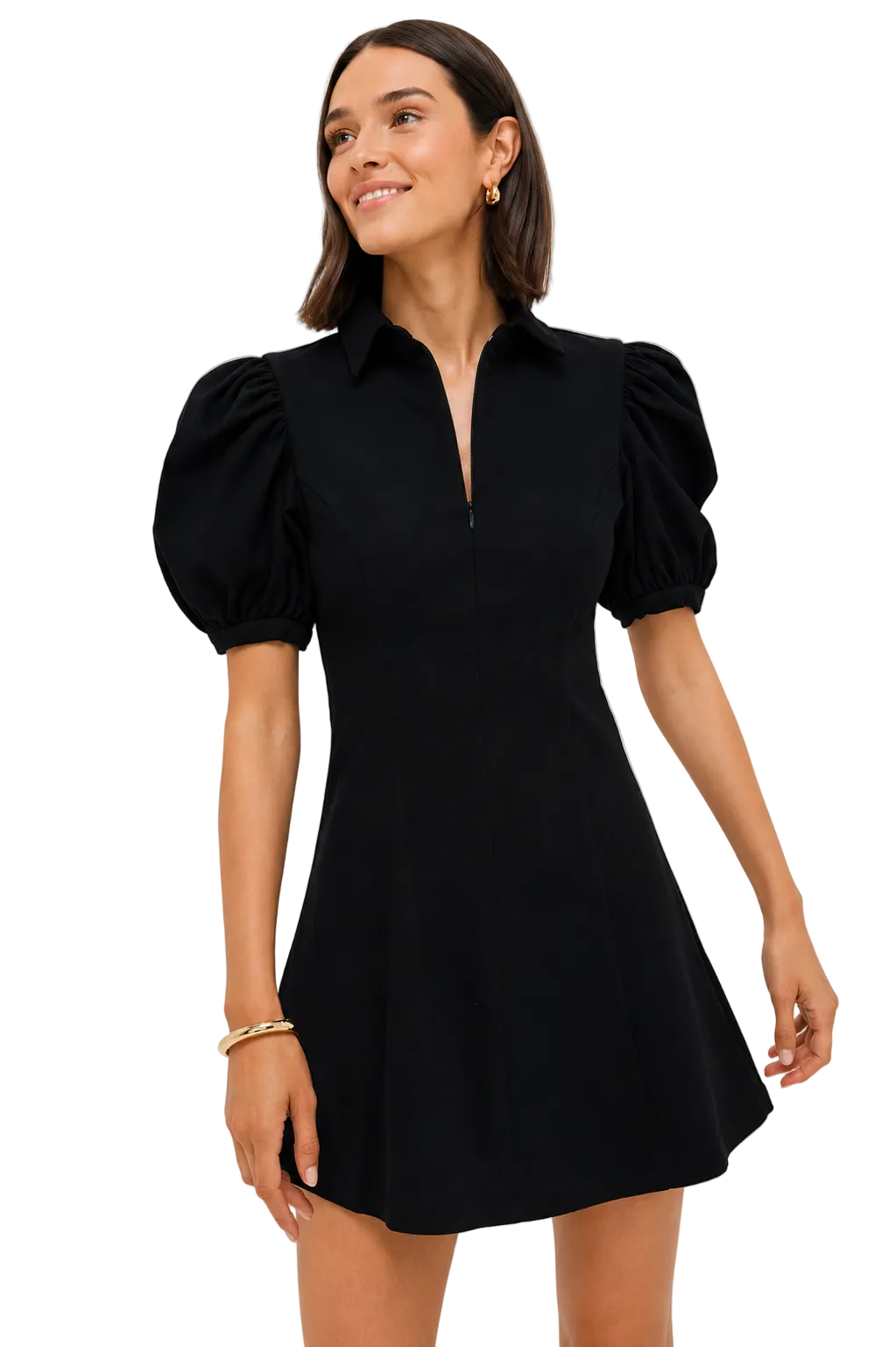 Hyacinth House Zip Denim Dress