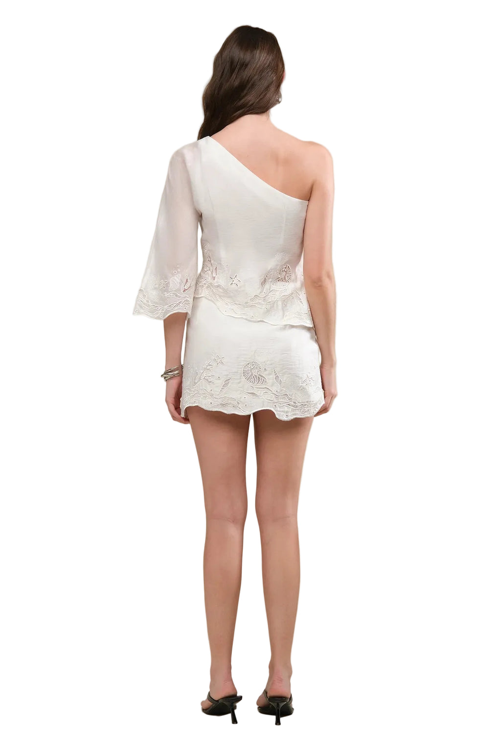 Amur Ottile Embroidered Skirt Set