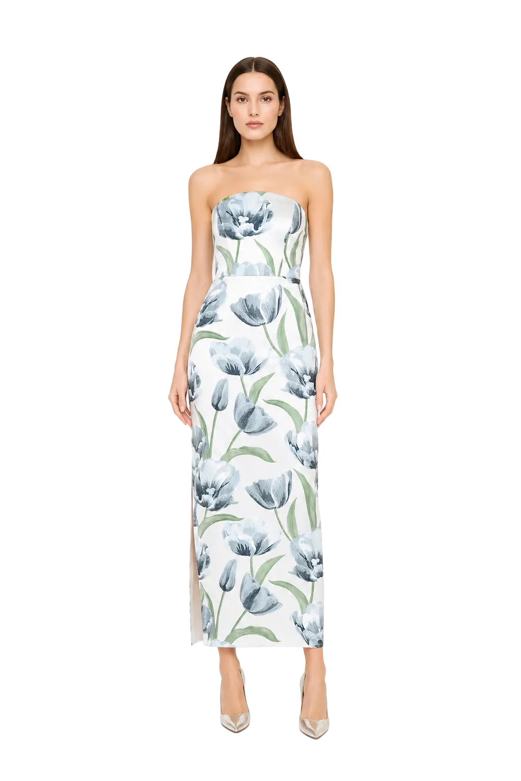 Milly Orion Tulip Jacquard Dress