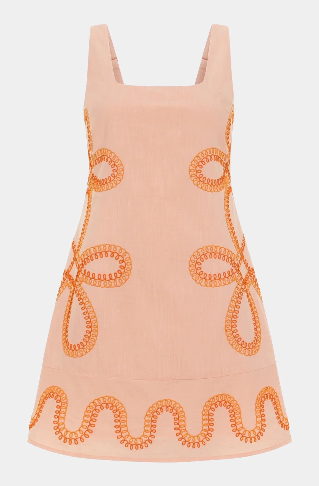 Anna Cate Peach Dress