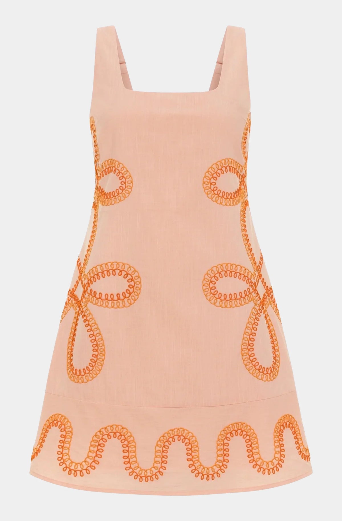 Anna Cate Peach Dress