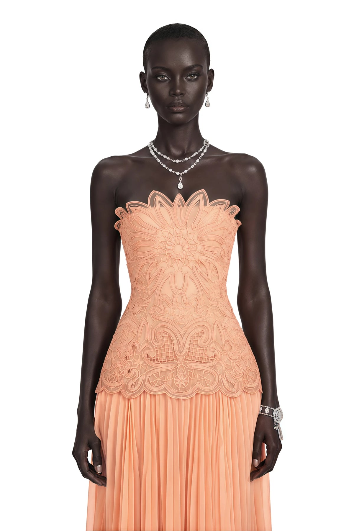 Defne Applique Gown