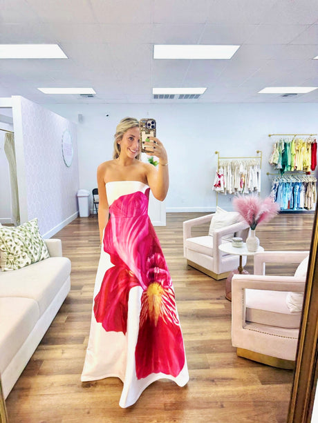 Aston Studio Audrey Gown try-on photo