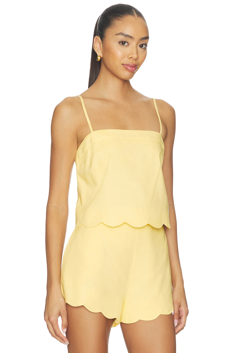 MINKPINK Grazia Scalloped Set