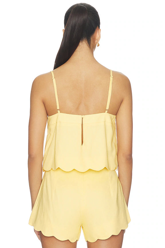 MINKPINK Grazia Scalloped Set