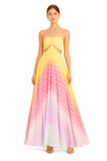 Striped Gradient Maxi Dress