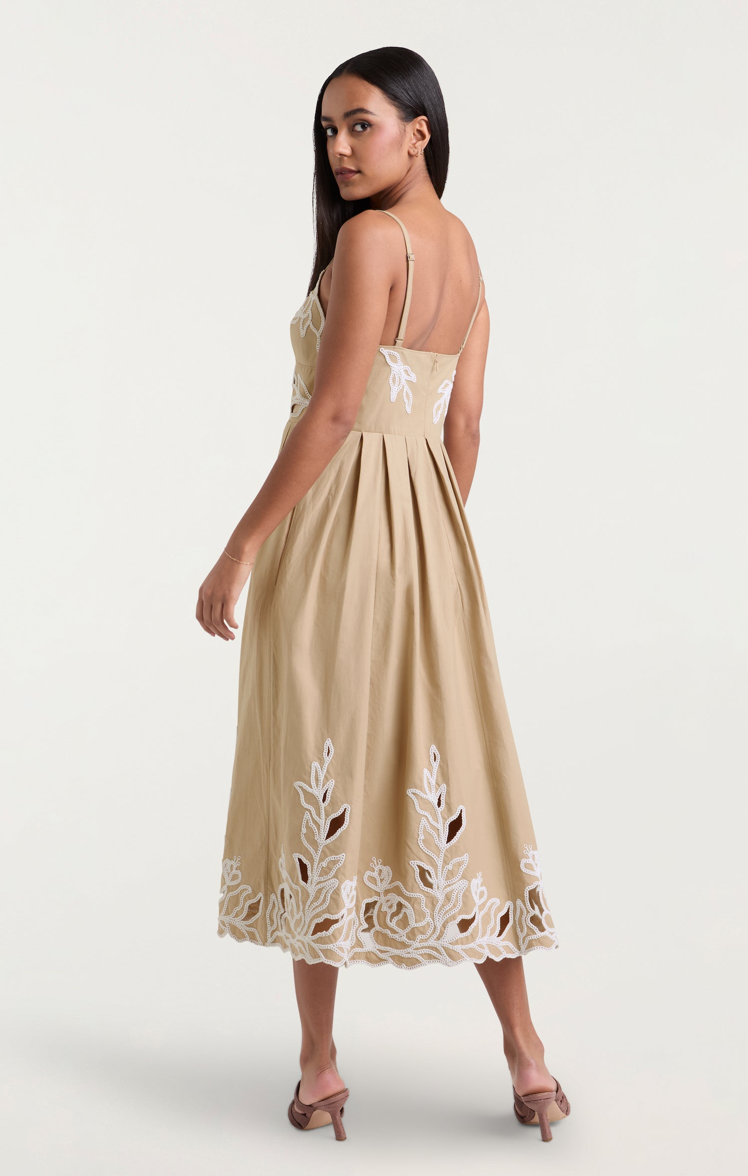 Cinq A Sept Trailing Peonies Dress
