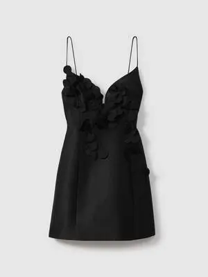 Black V Neck Mini