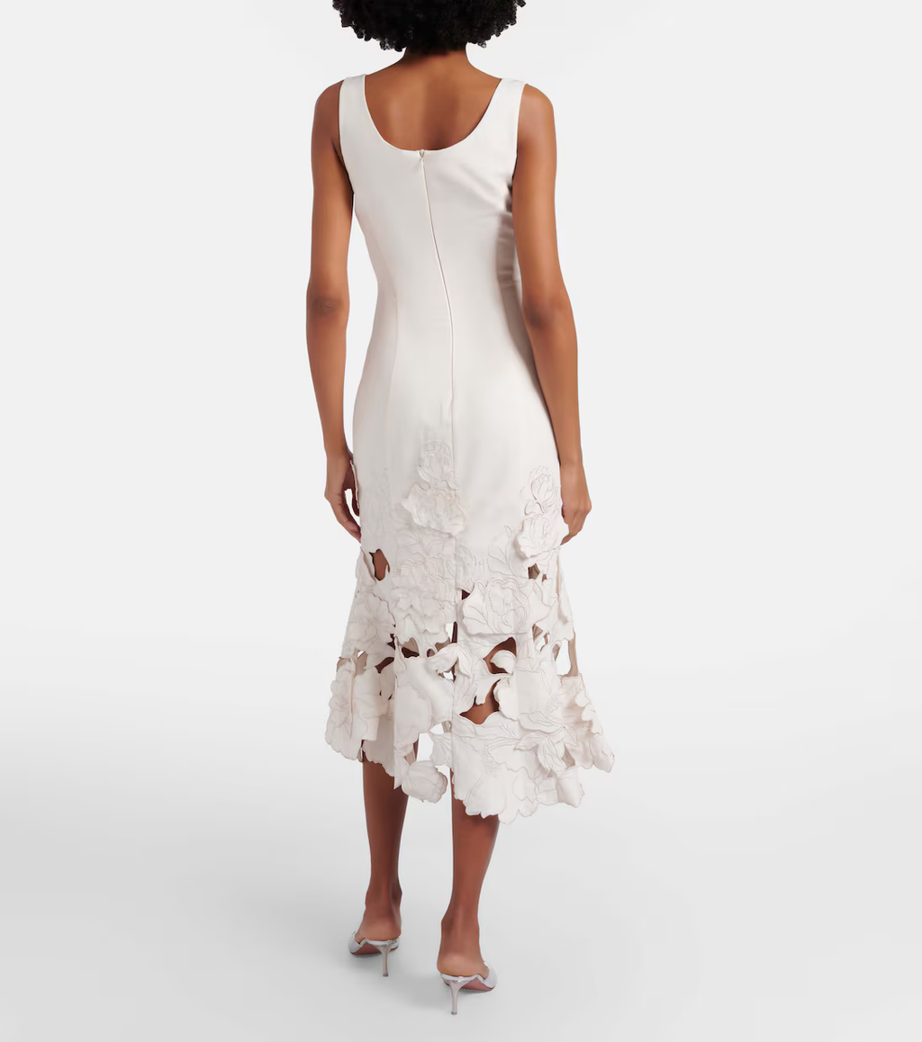 Leo Lin Emily Dress-White