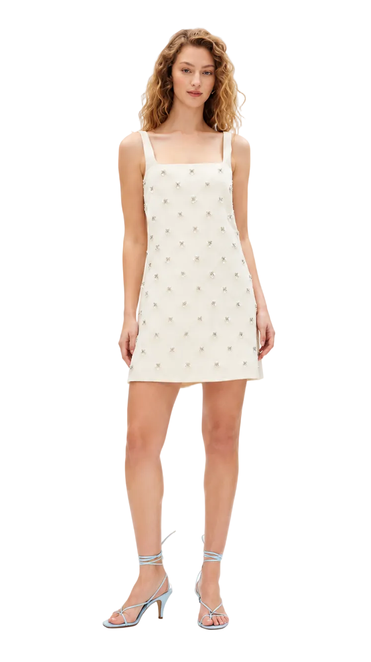 Tanya Taylor White Barton Dress