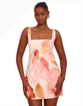 Pink Floral Print Mini