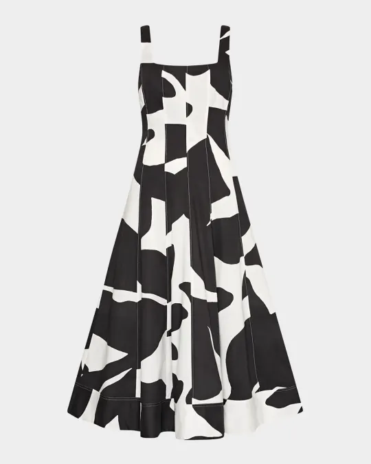 Milly Grand Foliage Dress