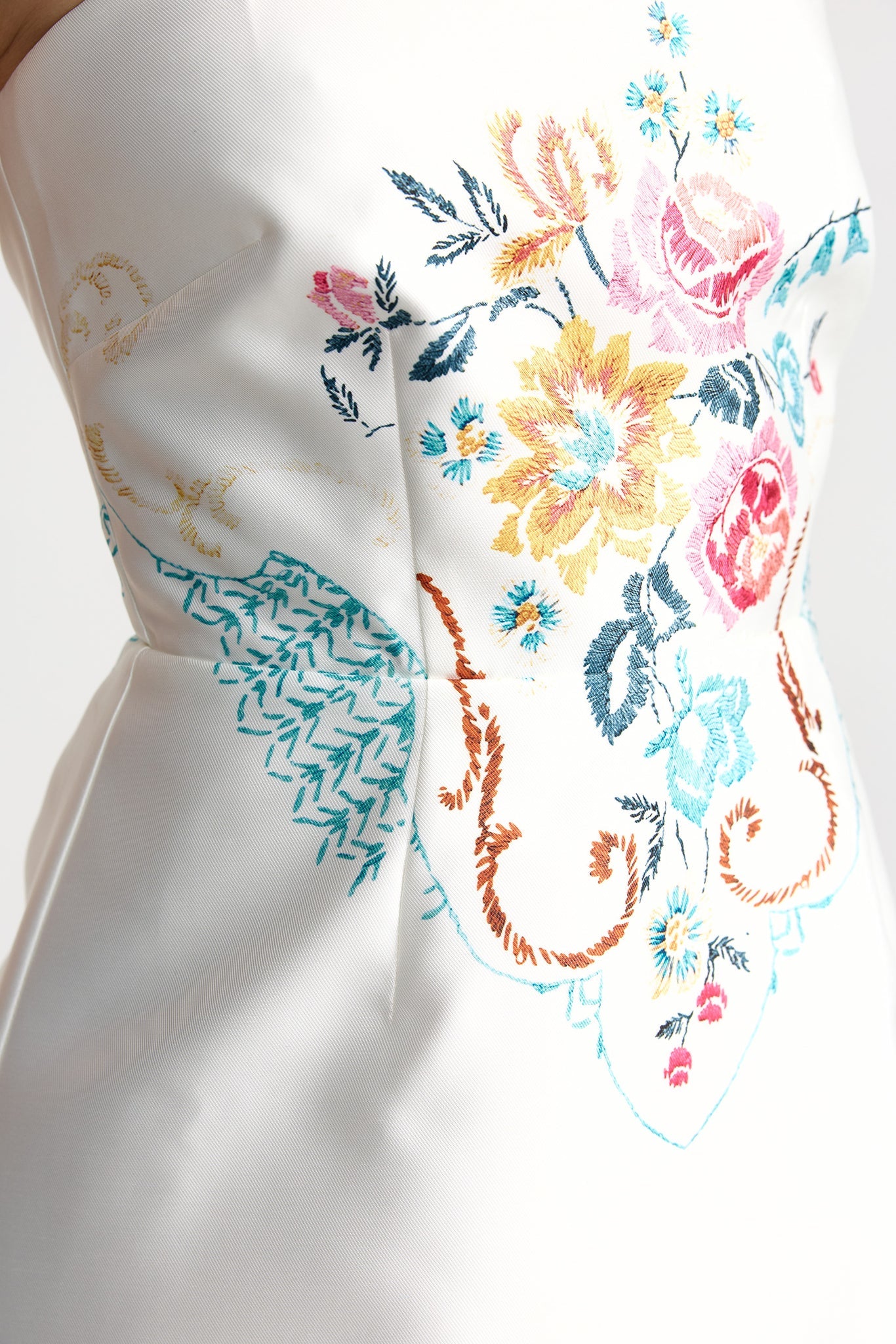 Aston Studio Beatrix Dress- Antique Bouquet