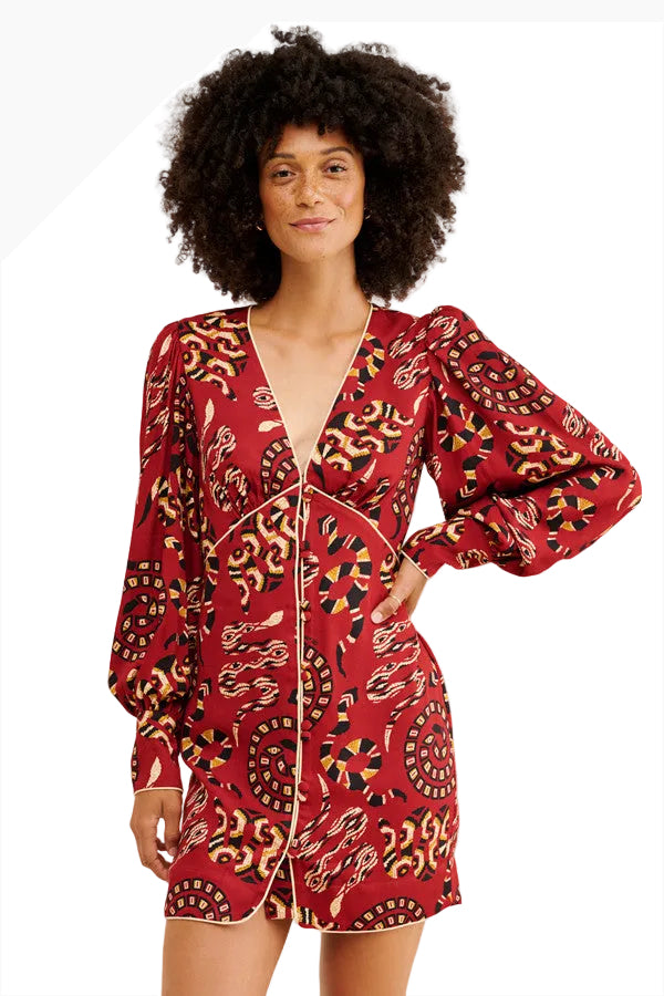 Farm Rio Snake Print Mini