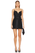 Black V Neck Mini