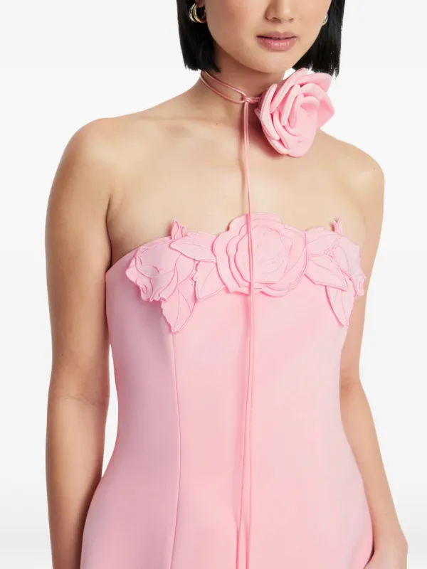 Leo Lin Roselle Applique Mini