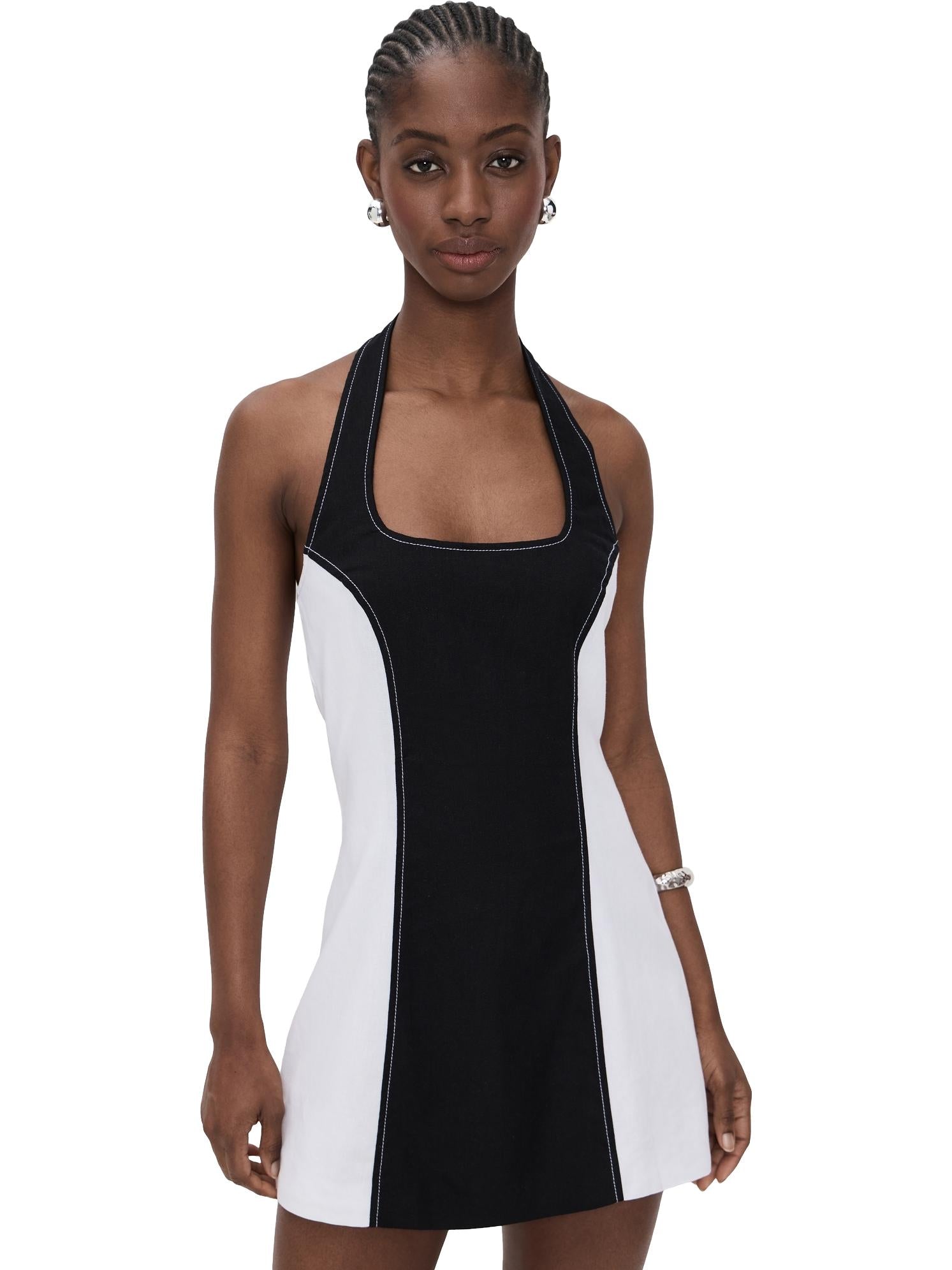MTL Erin Denim Dress