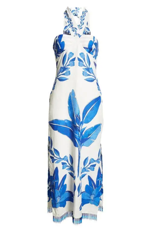 Farm Rio Blue Midi