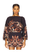 Hemant & Nandita Brown Skirt Set