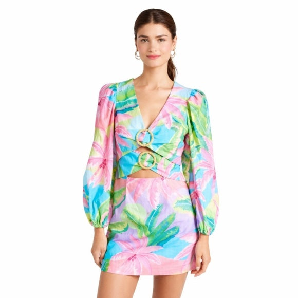 Farm Rio Puff Sleeve