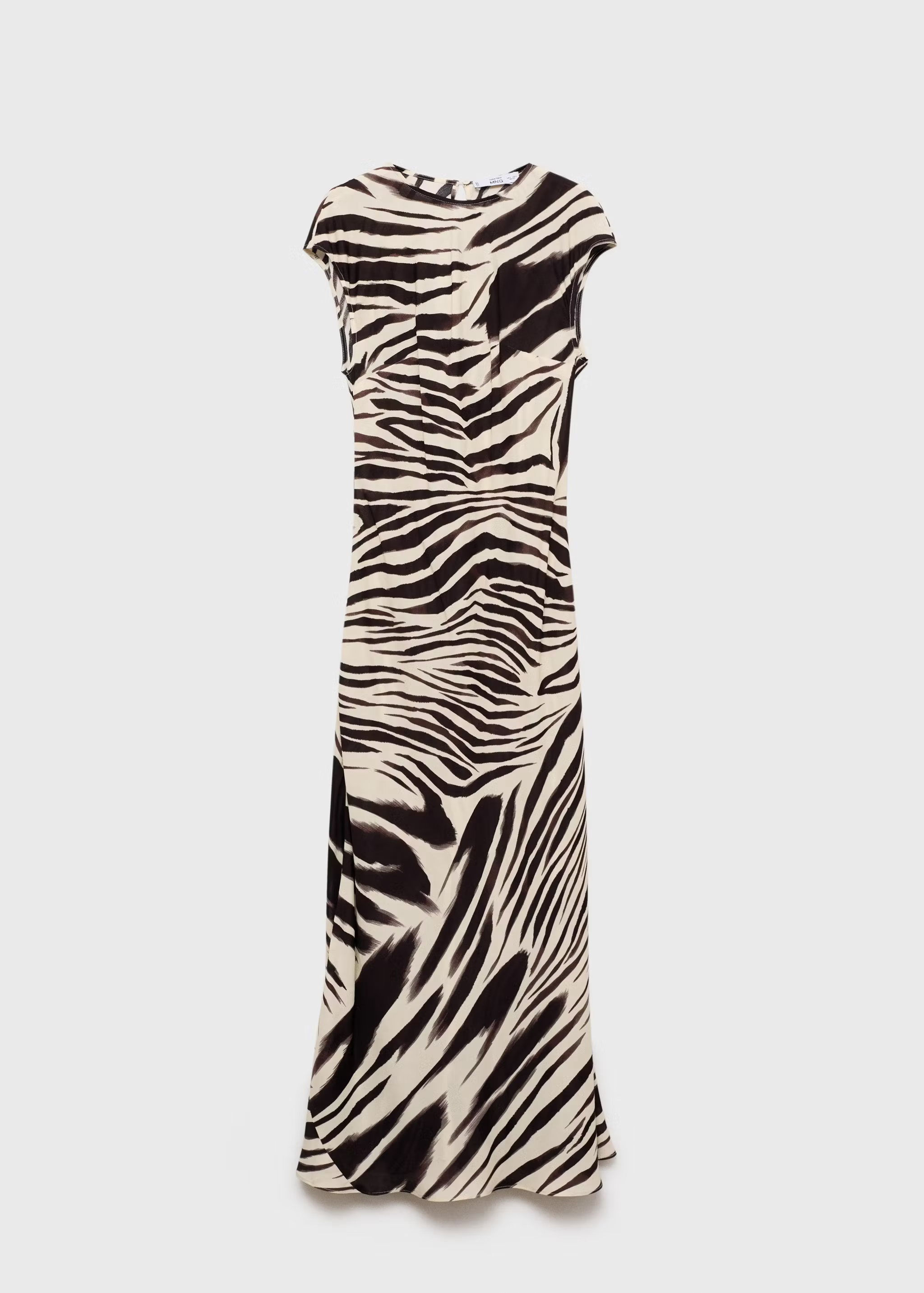 Mango Zebra Midi Dress