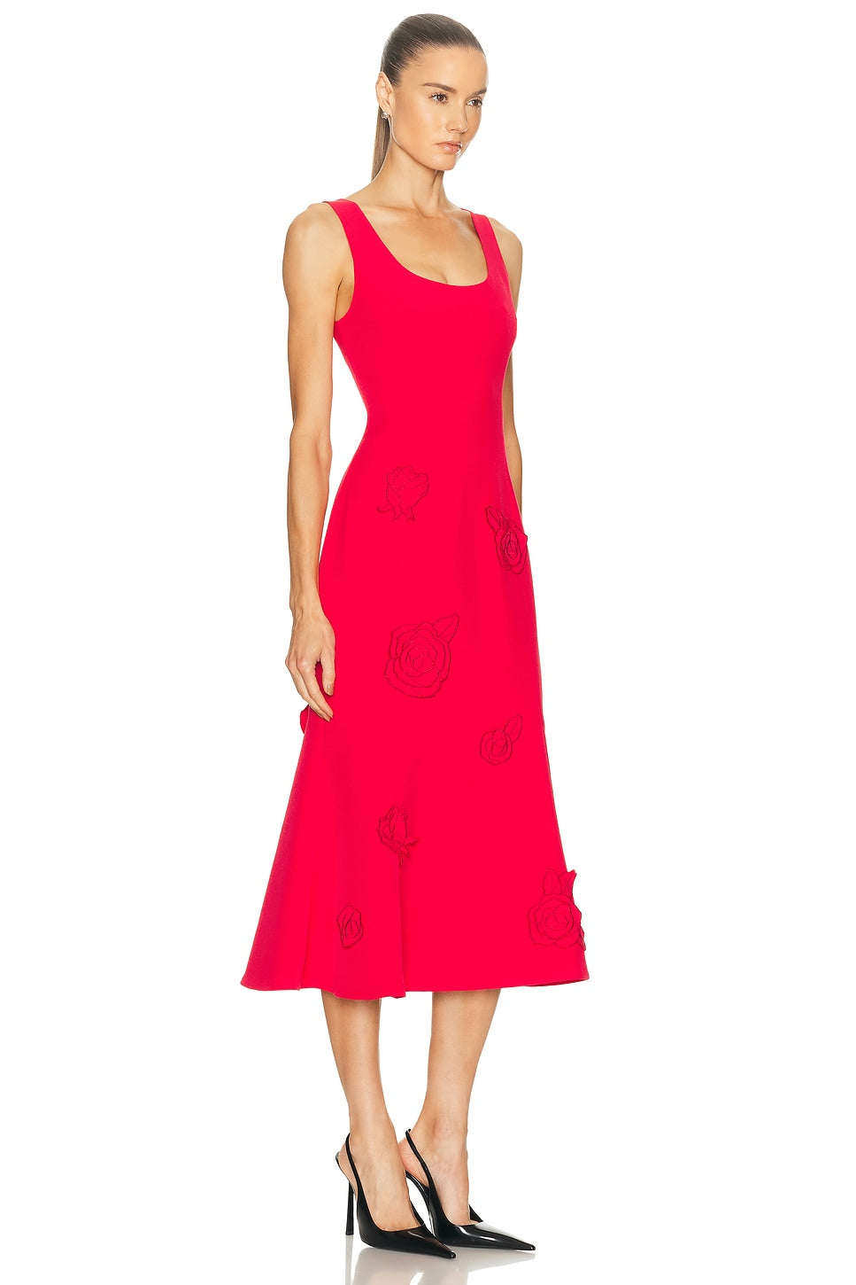 Leo Lin Emily Dress - Red
