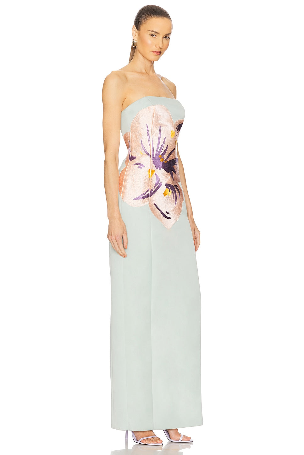 Leo Lin Hibiscus Dress