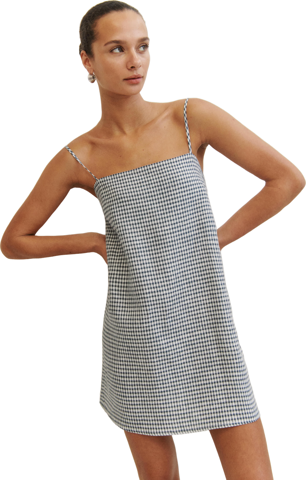 Reformation Aubree Gingham Mini