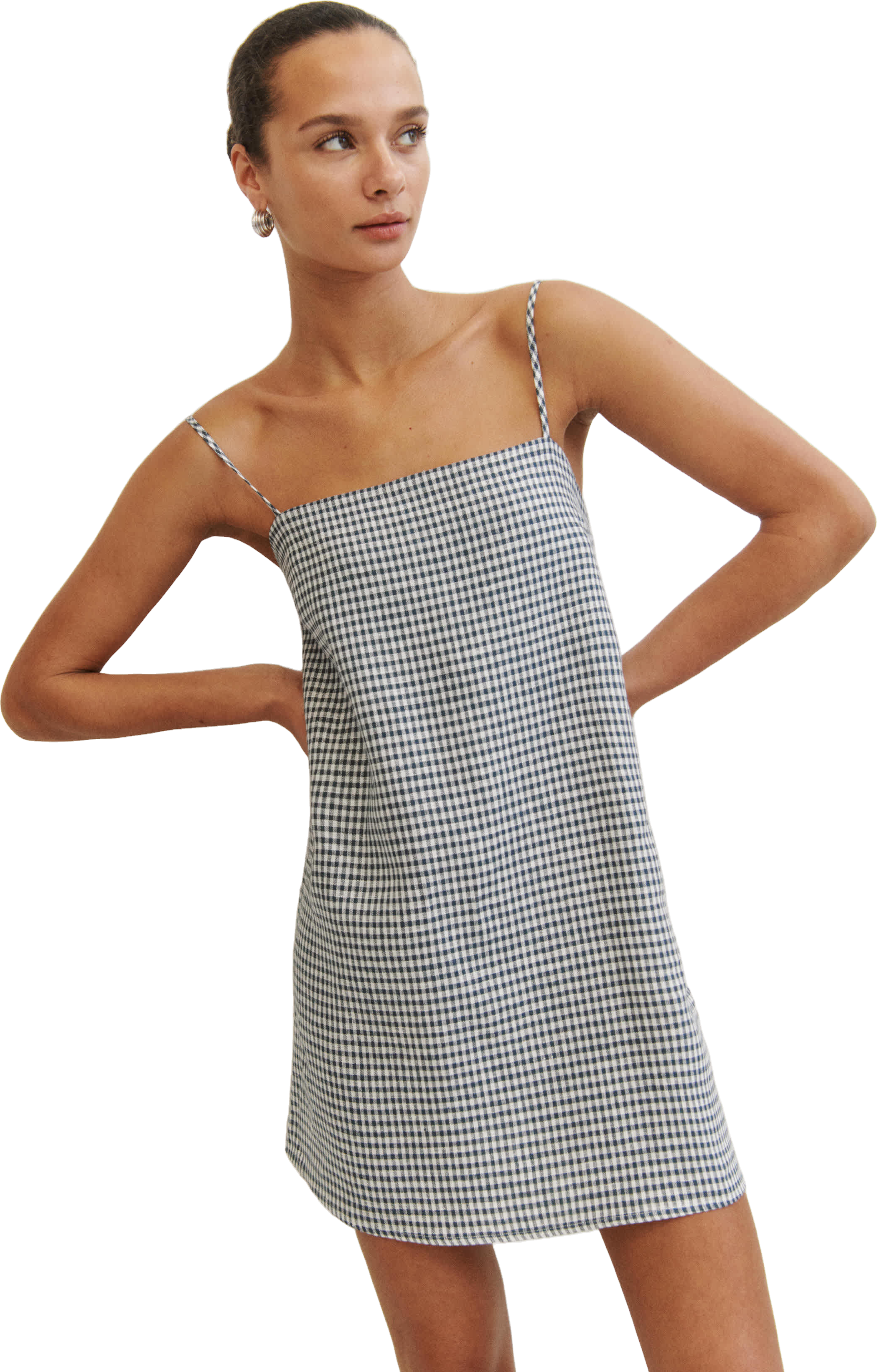 Reformation Aubree Gingham Mini