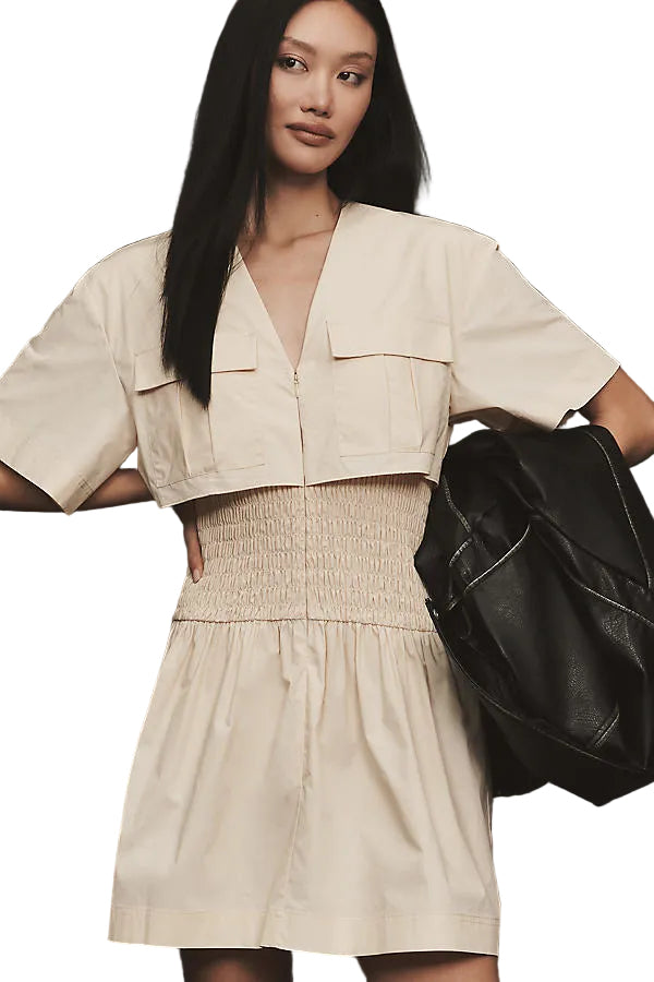 Mare Utility Mini Dress