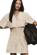 Mare Utility Mini Dress