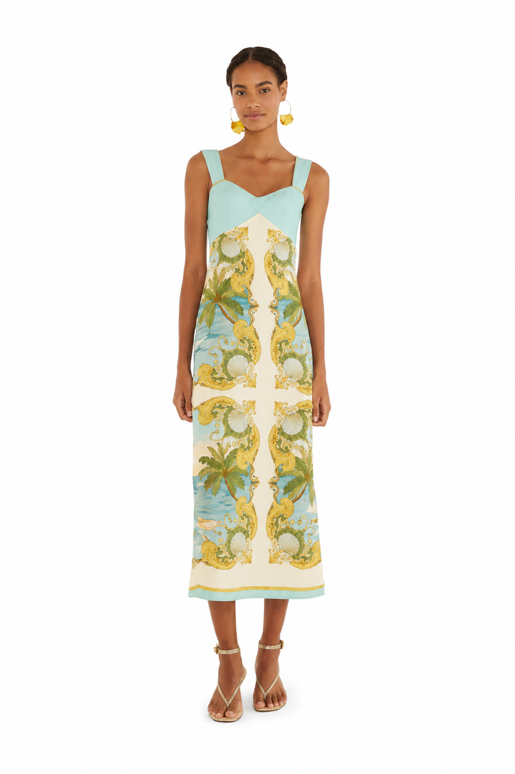 Farm Rio Royal Sea Dress