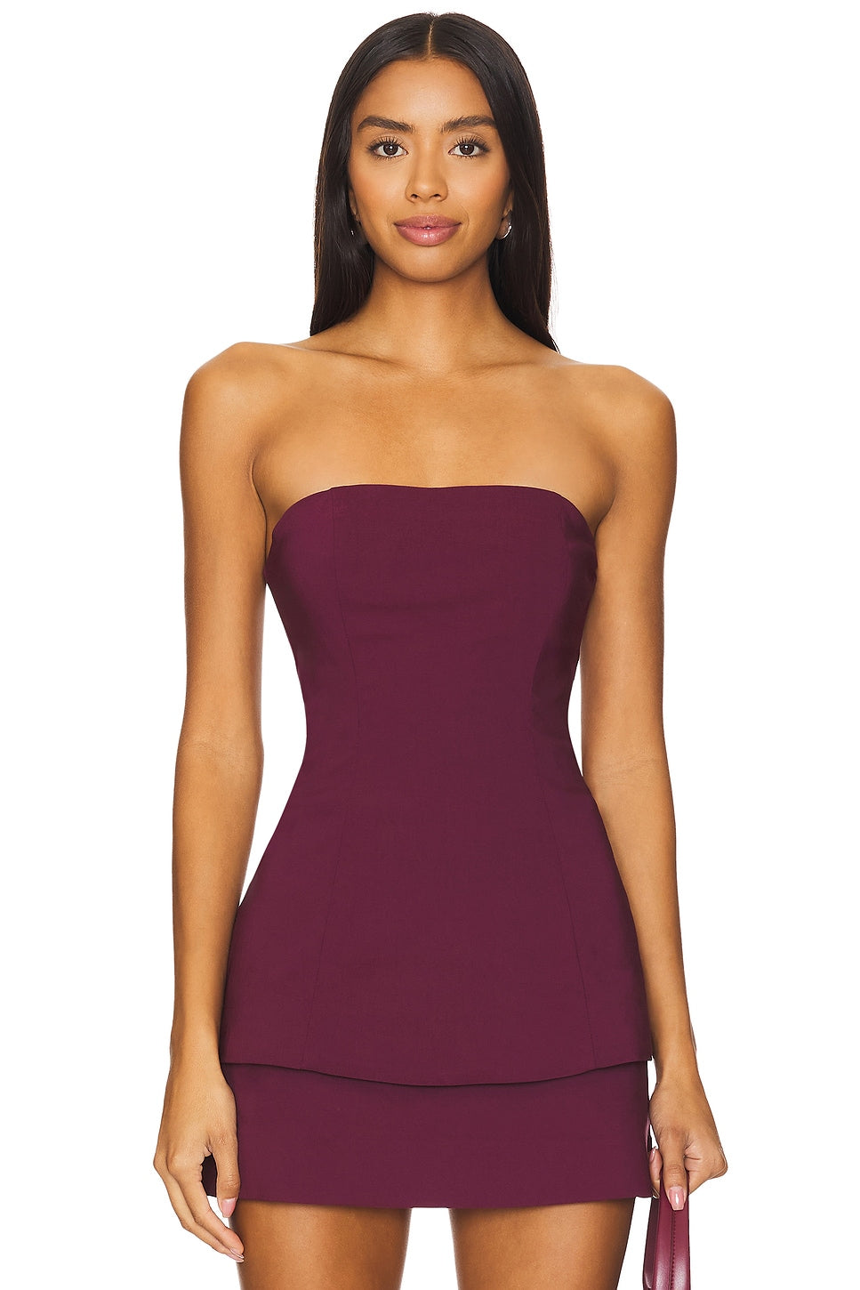 House Of Harlow Samia Set- Burgundy