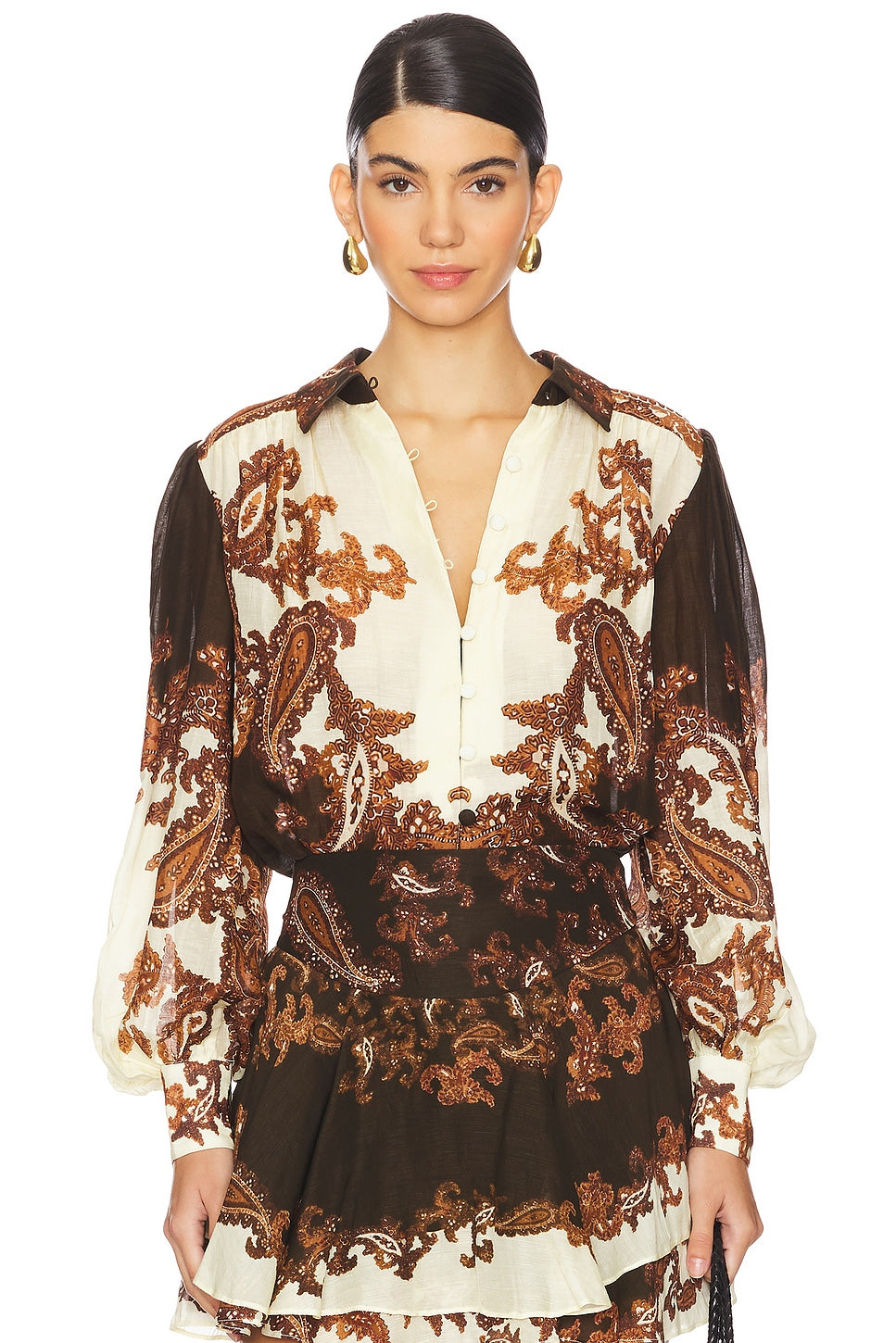 Hemant & Nandita Boho Skirt Set