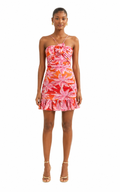 Farm Rio Orange Halter Mini