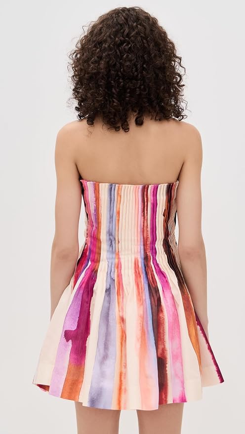 Amur Gina Pintuck Dress