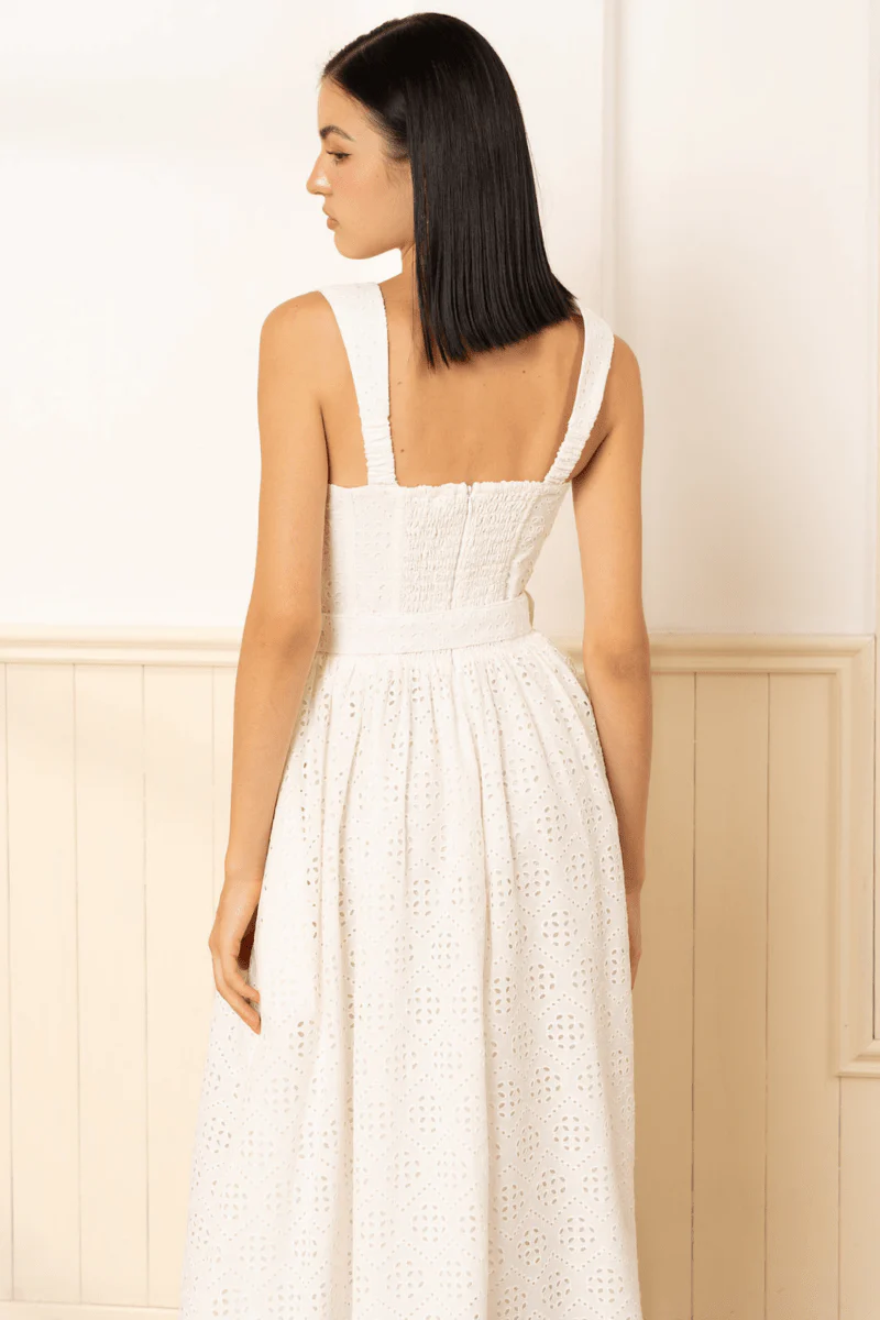 Yumi Kim Shiv Eyelet Midi