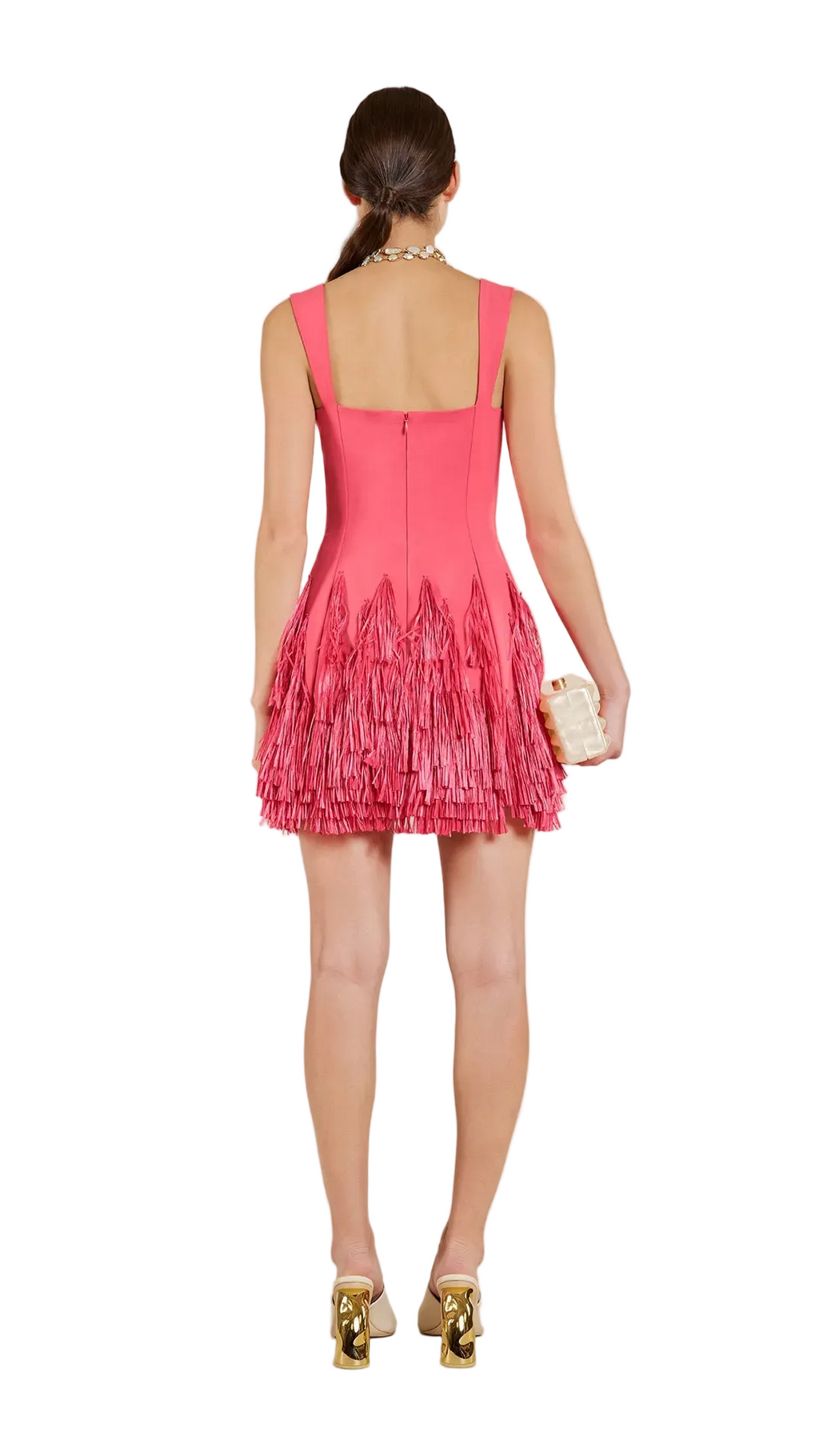 Cult Gaia Raffia Mini
