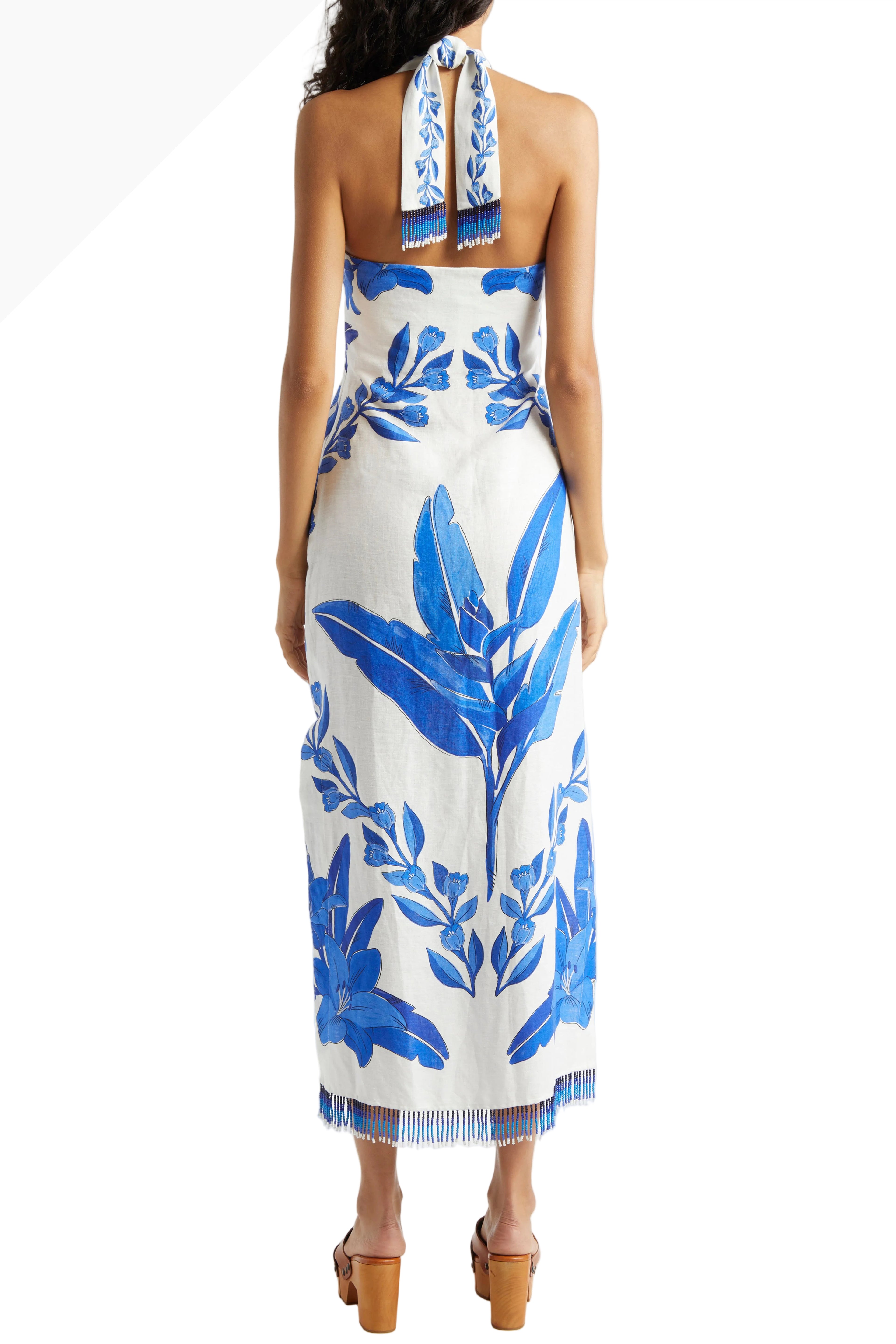 Farm Rio Blue Midi