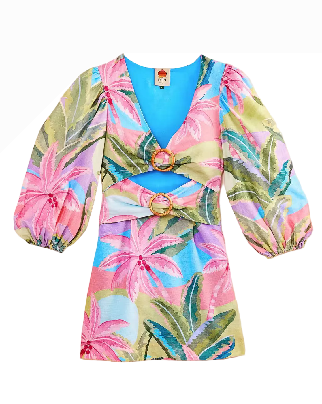 Farm Rio Puff Sleeve