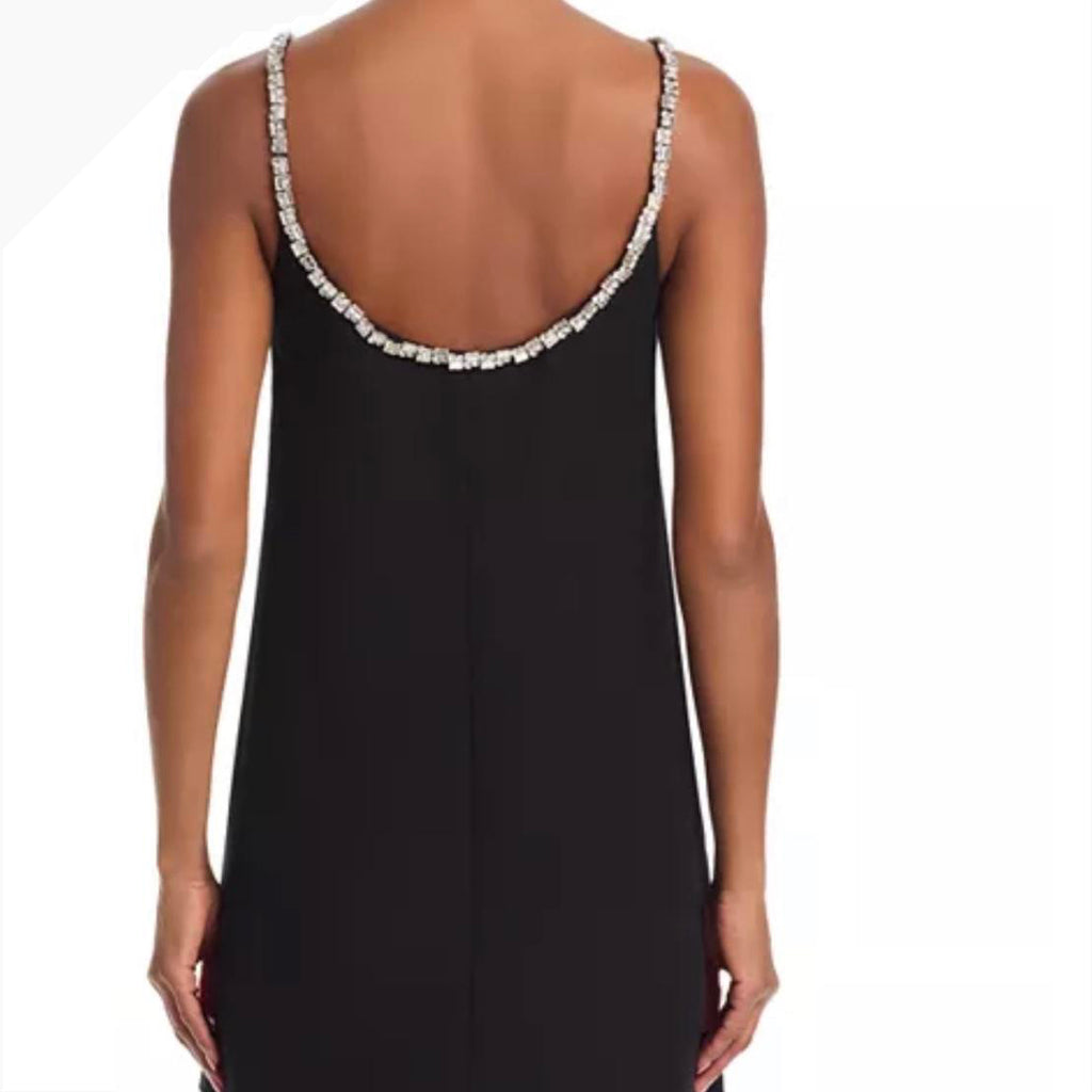 Crystal Trim Shift Dress