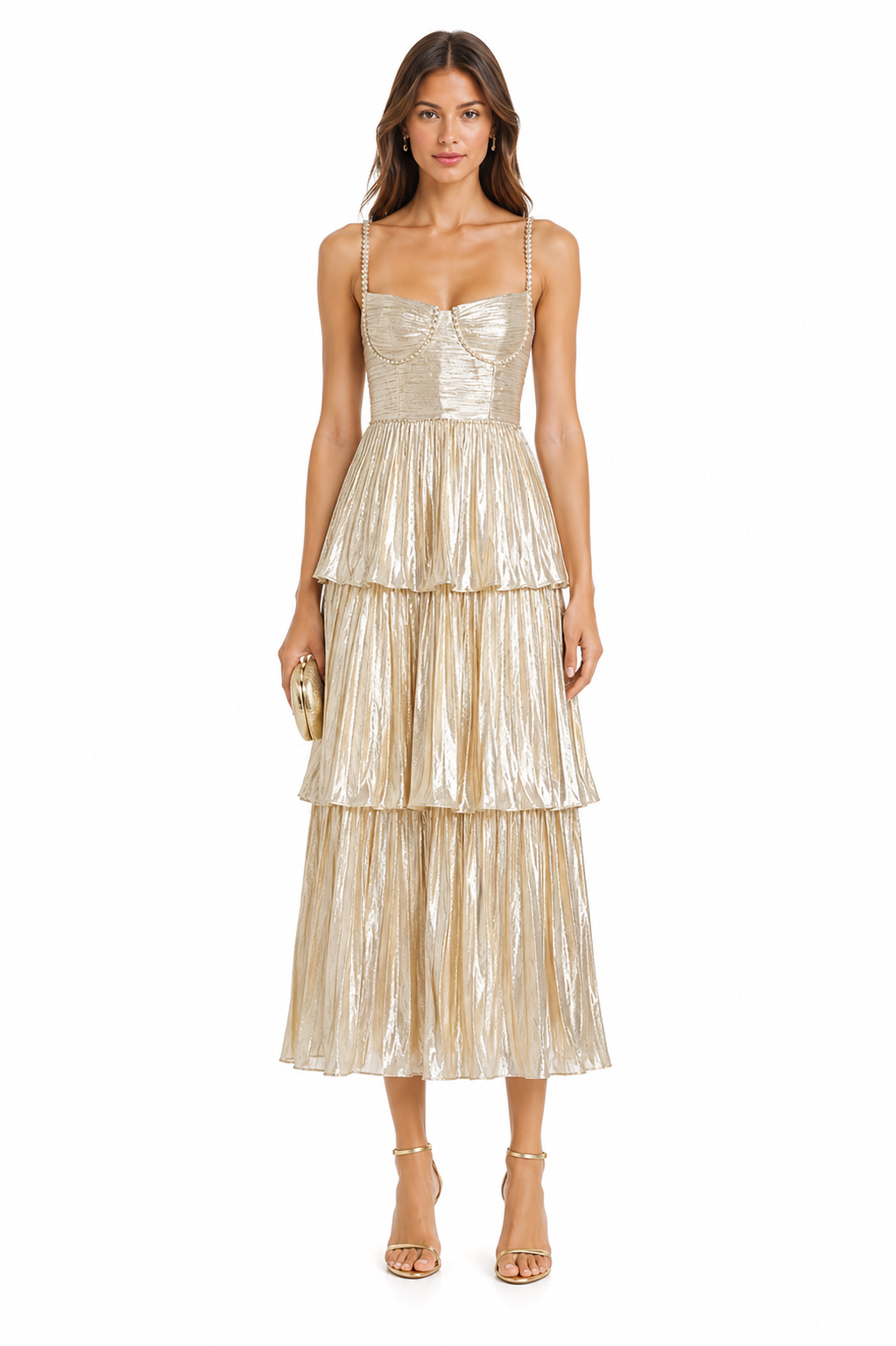 Self Portrait Tiered Formal Dress