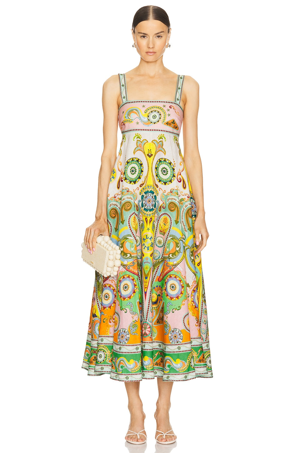 Alemais Pinball Paisley Dress