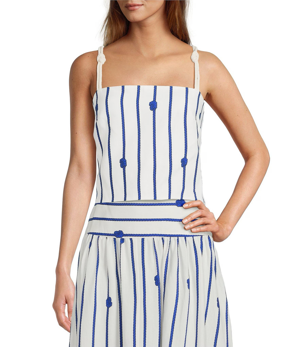 Lisa Rope Print Skirt Set